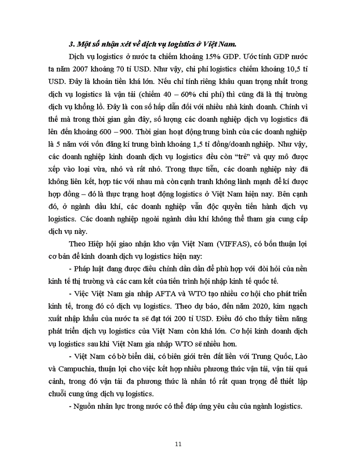 image for page Một số vấn đề lý luận chung về dịch vụ logistic và pháp luật điều chỉnh dịch vụ logistic ở Việt Nam