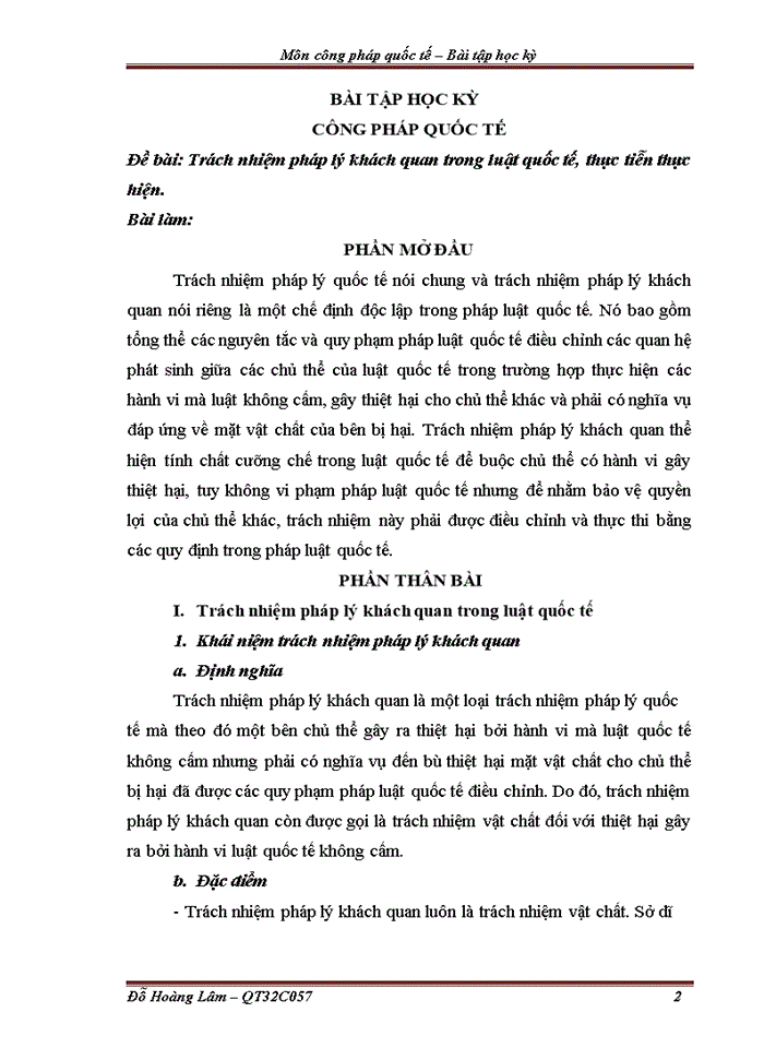 image for page Trách nhiệm pháp lý khách quan trong luật quốc tế, thực tiễn thực hiện