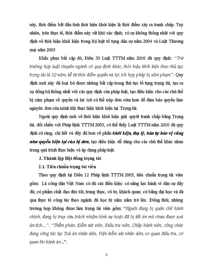 image for page Phân tích những điểm mới trong quy định về thủ tục giải quyết tranh chấp bằng trọng tài thương mại theo Luật Trọng tài thương mại 2010