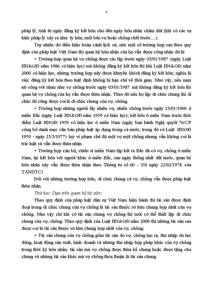 image for page Nghiên cứu về di chúc chung vợ, chồng