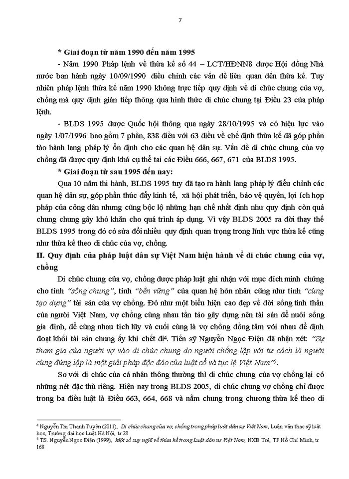 image for page Nghiên cứu về di chúc chung vợ, chồng