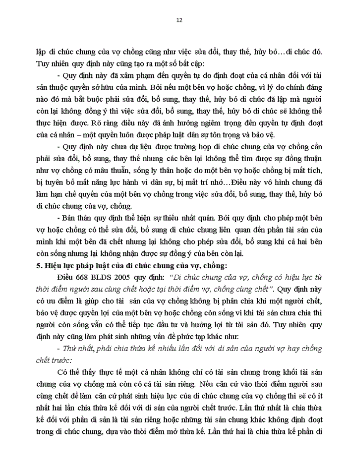 image for page Nghiên cứu về di chúc chung vợ, chồng