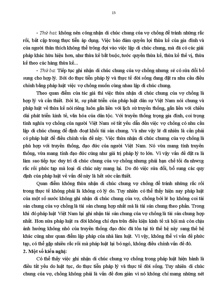 image for page Nghiên cứu về di chúc chung vợ, chồng