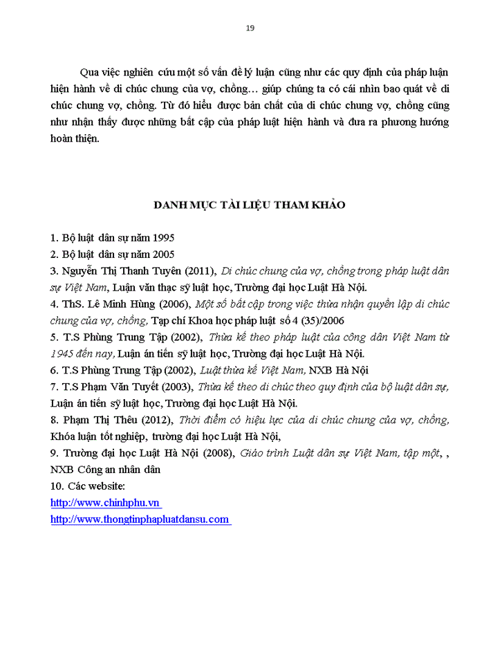 image for page Nghiên cứu về di chúc chung vợ, chồng