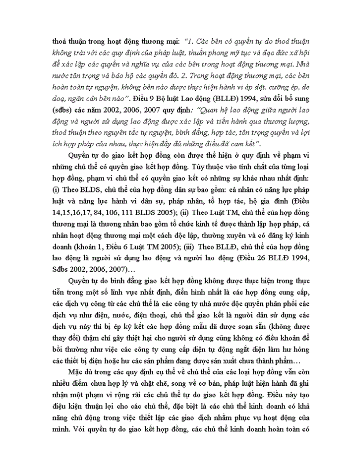 image for page Quyền tự do hợp đồng