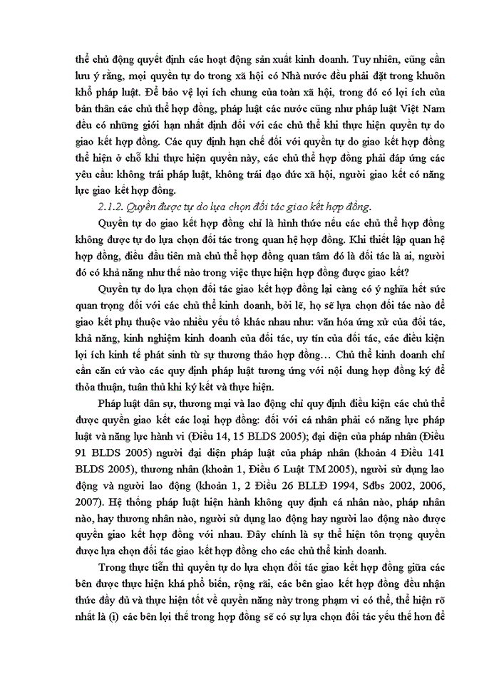 image for page Quyền tự do hợp đồng