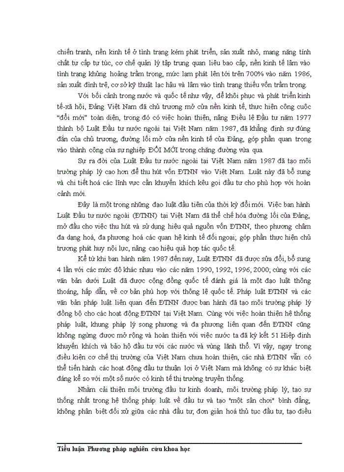 image for page Những cơ hội và thách thức đối với việc phát triển lĩnh vực đầu tư nước ngoài tại Việt Nam sau khi gia nhập tổ chức thương mại thế giới (WTO) và giải pháp