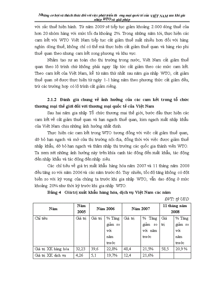 image for page Những cơ hội và thách thức đối với việc phát triển lĩnh vực đầu tư nước ngoài tại Việt Nam sau khi gia nhập tổ chức thương mại thế giới (WTO) và giải pháp