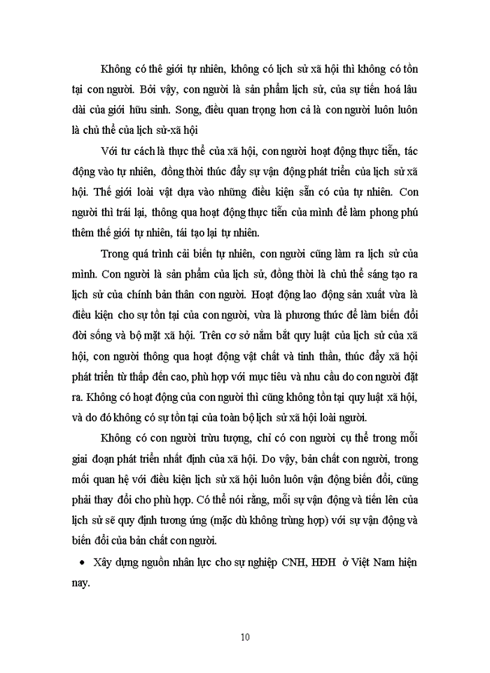 image for page TH mác- lênin về con người và vấn đề xây dựng nguồn nhân lực cho sự nghiệp CNH, HĐH  ở Việt Nam hiện nay