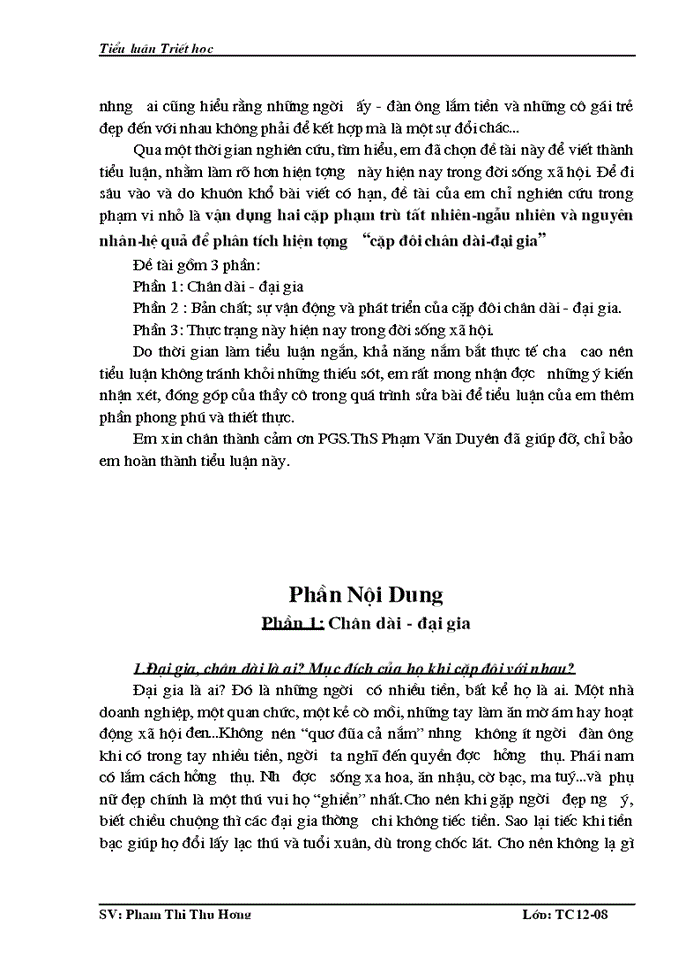 image for page Vận dụng 2 cặp phạm trù tất nhiên-ngẫu nhiên và nguyên nhân-hệ quả để phân tích hiện tượng “cặp đôi chân dài-đại gia”