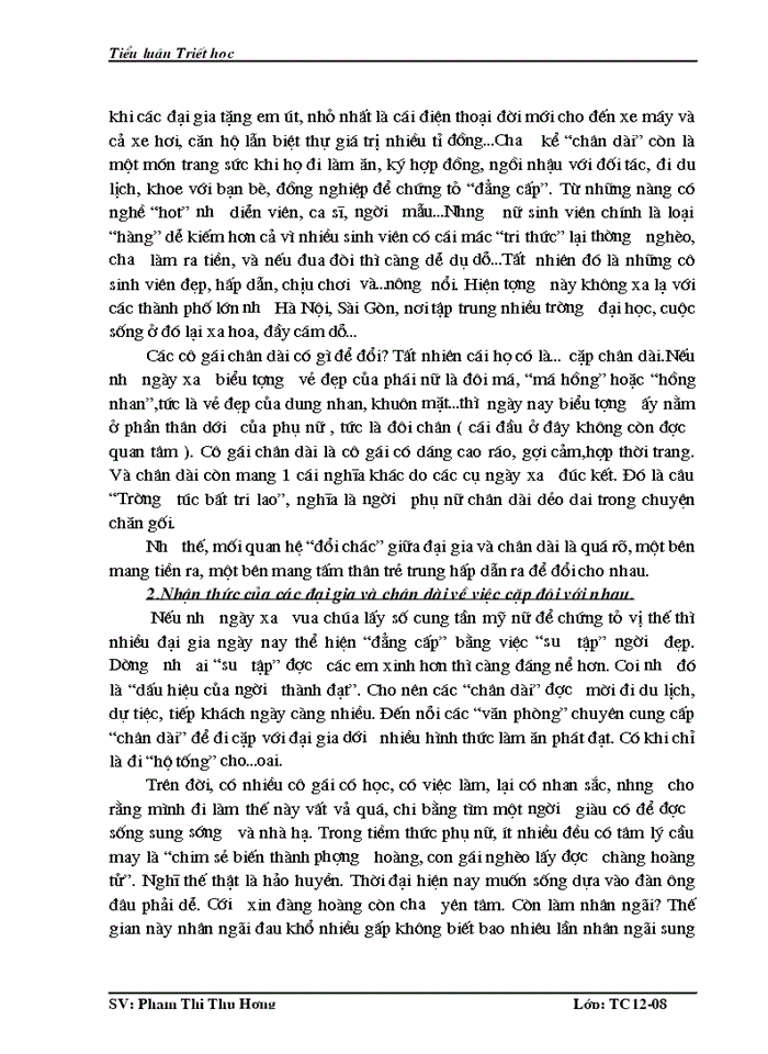 image for page Vận dụng 2 cặp phạm trù tất nhiên-ngẫu nhiên và nguyên nhân-hệ quả để phân tích hiện tượng “cặp đôi chân dài-đại gia”