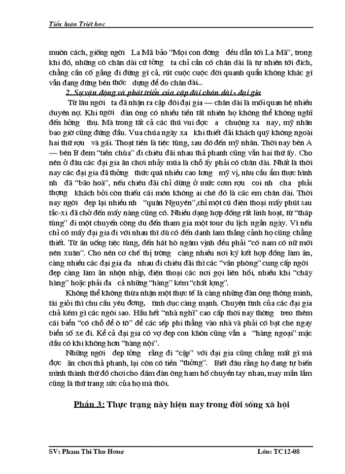 image for page Vận dụng 2 cặp phạm trù tất nhiên-ngẫu nhiên và nguyên nhân-hệ quả để phân tích hiện tượng “cặp đôi chân dài-đại gia”