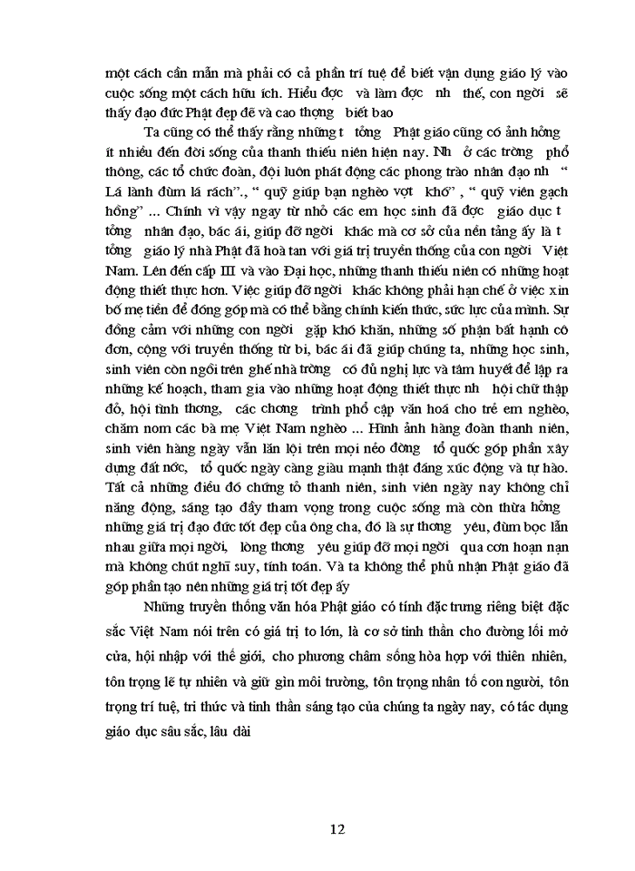image for page Những vấn đề cơ bản về phật giáo và sự ảnh hưởng của phật giáo tới văn hóa và đạo đức con người Việt Nam