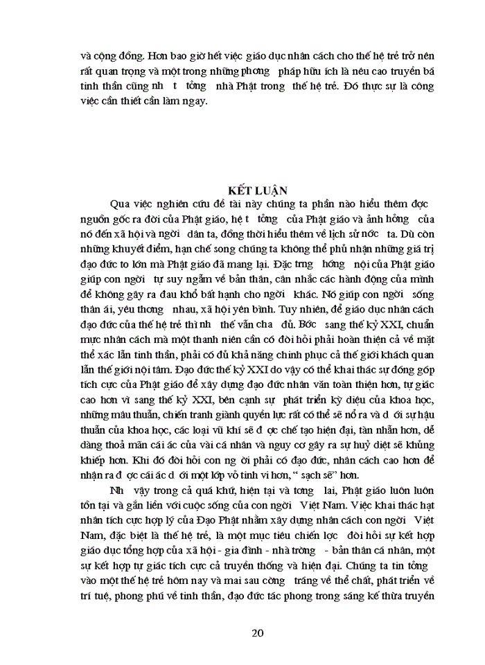 image for page Những vấn đề cơ bản về phật giáo và sự ảnh hưởng của phật giáo tới văn hóa và đạo đức con người Việt Nam