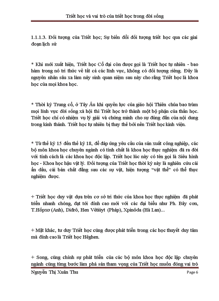 image for page Triết học và vai trò của triết học trong đời sống