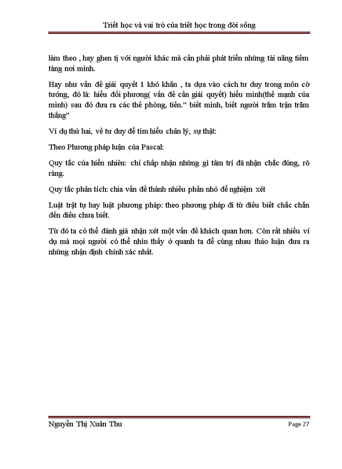 image for page Triết học và vai trò của triết học trong đời sống