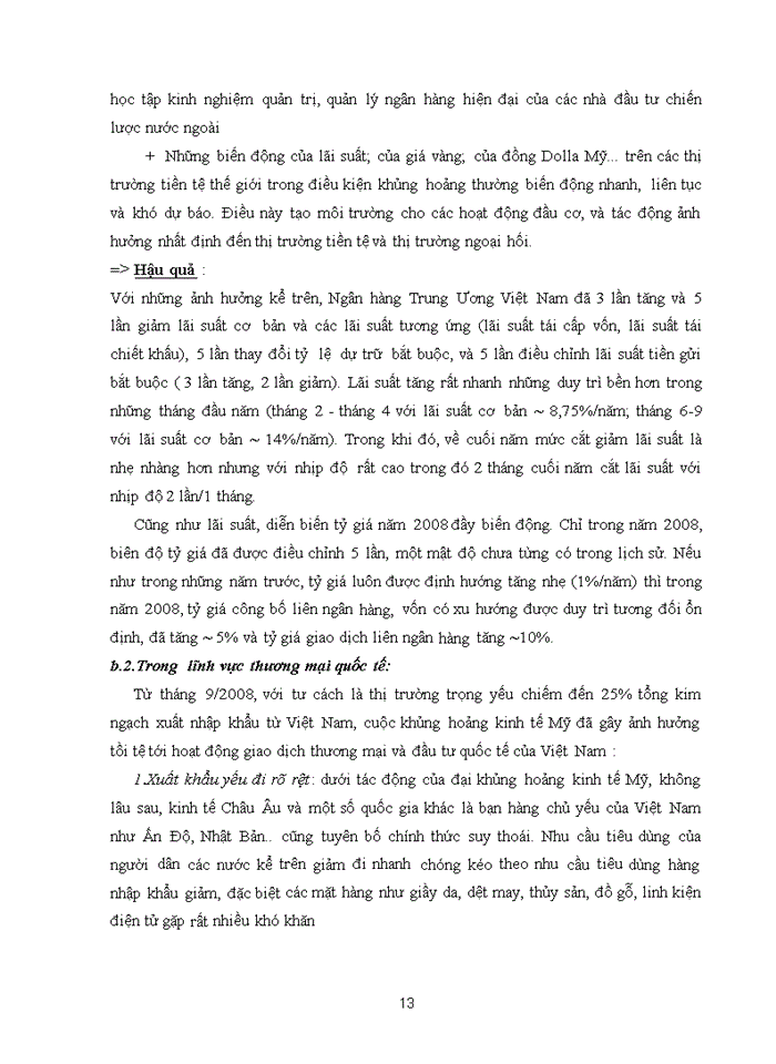 image for page Vận dụng nguyên tắc toàn diện của sự nhận thức khoa học để phân tích nguyên nhân dẫn đến suy thoái kinh tế Việt Nam năm 2008