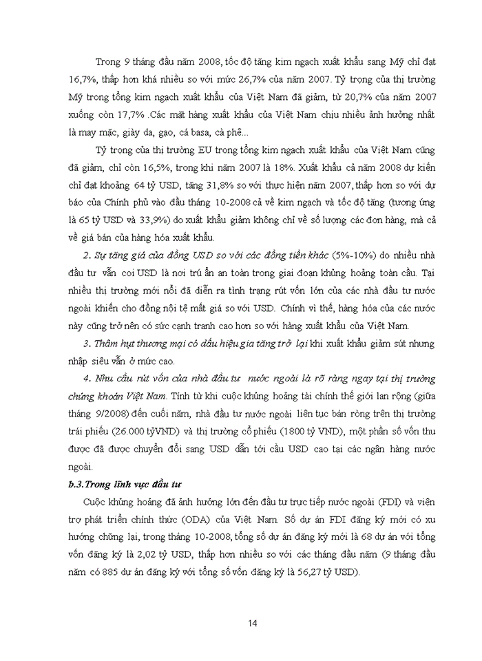 image for page Vận dụng nguyên tắc toàn diện của sự nhận thức khoa học để phân tích nguyên nhân dẫn đến suy thoái kinh tế Việt Nam năm 2008