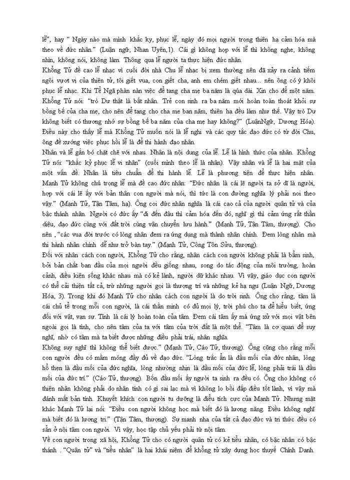 image for page Nho giáo trong triết học