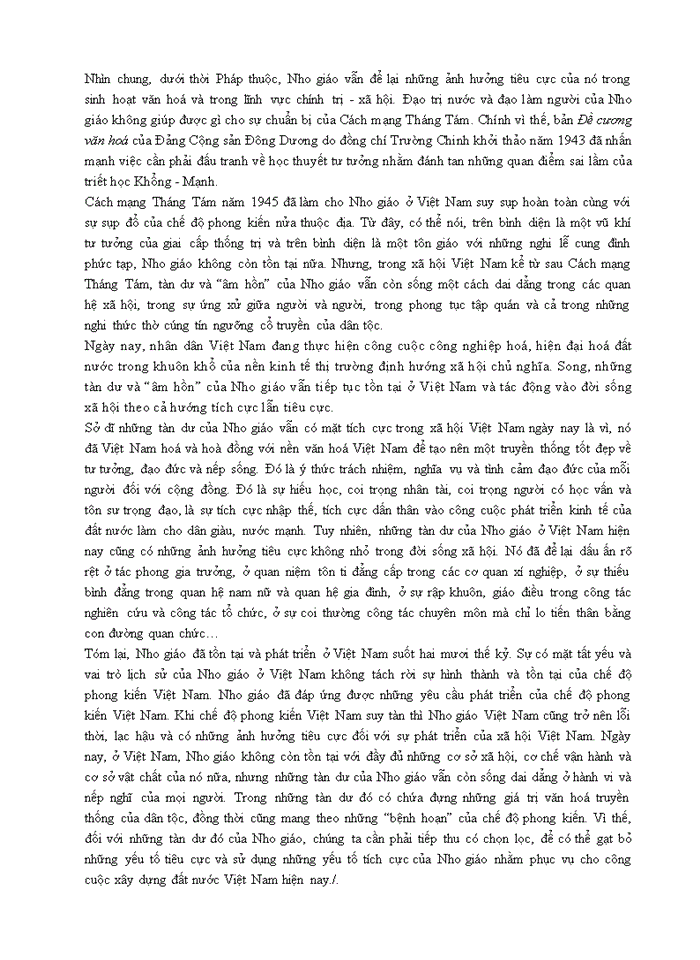 image for page Nho giáo trong triết học