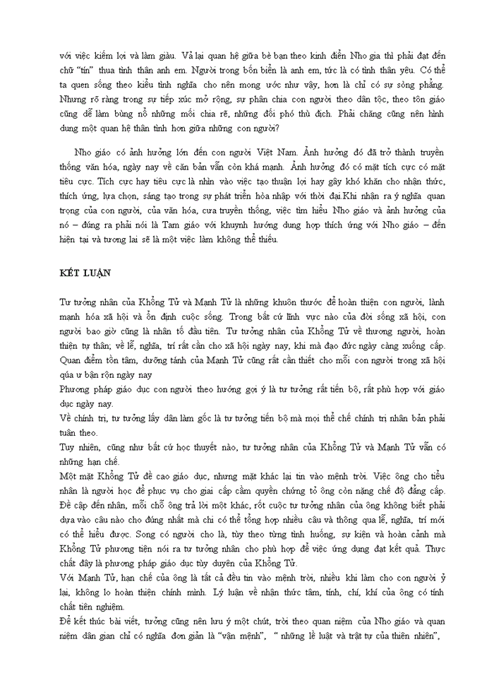 image for page Nho giáo trong triết học