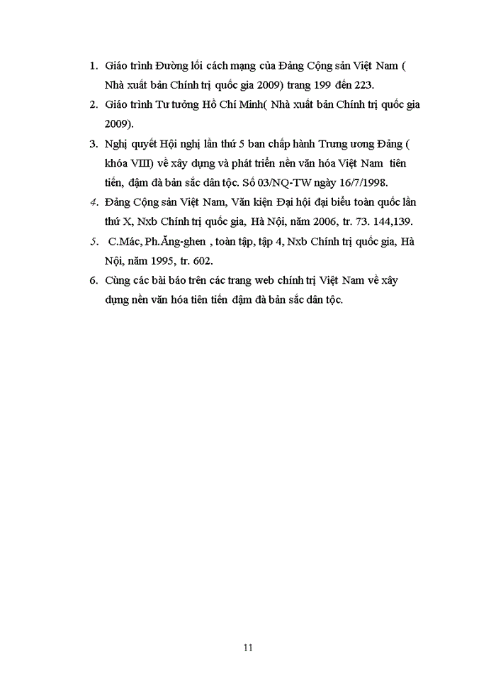 image for page Nhận thức của bạn về nền văn hóa tiên tiến đậm đà bản sắc dân tộc của việt nam