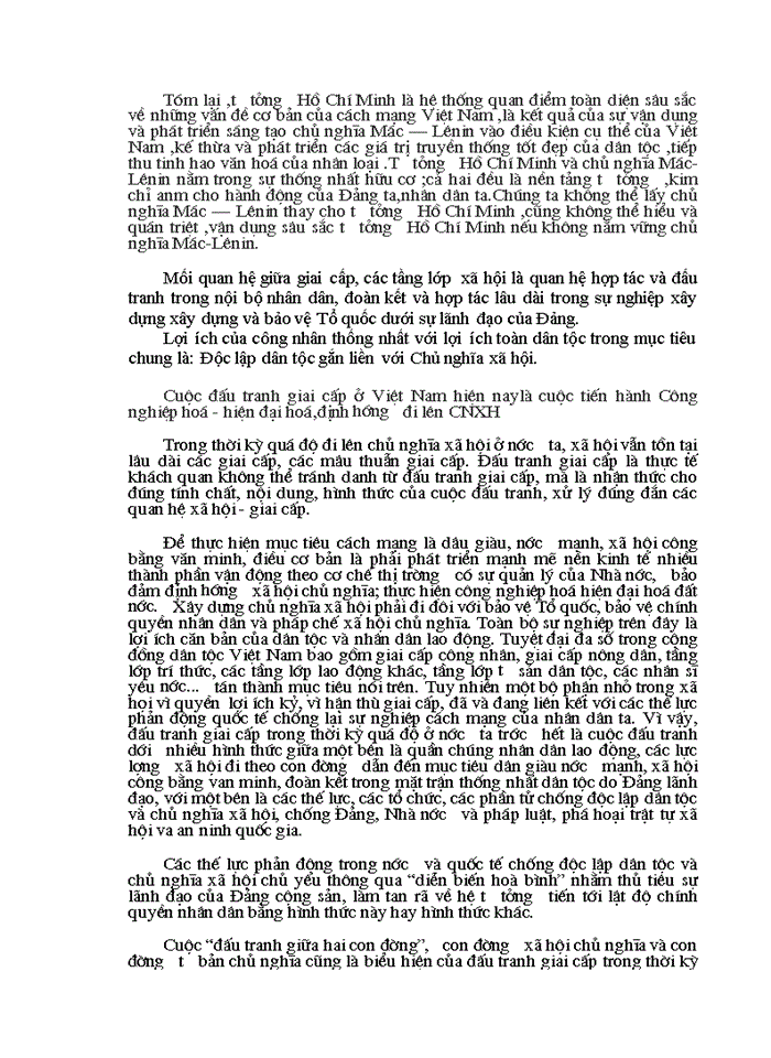 image for page Giai cấp và đấu tranh giai cấp ở Việt Nam hiện nay