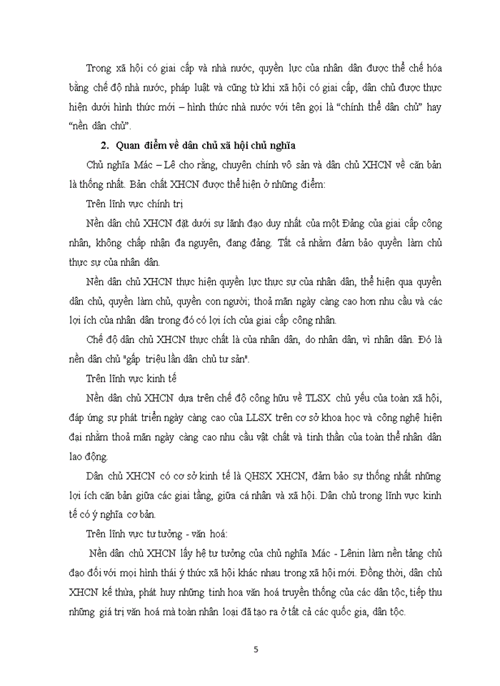 image for page Nền dân chủ xã hội chủ nghĩa