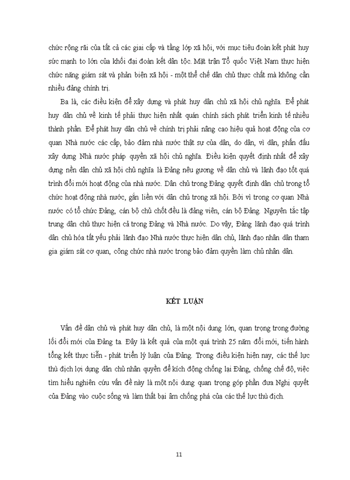 image for page Nền dân chủ xã hội chủ nghĩa