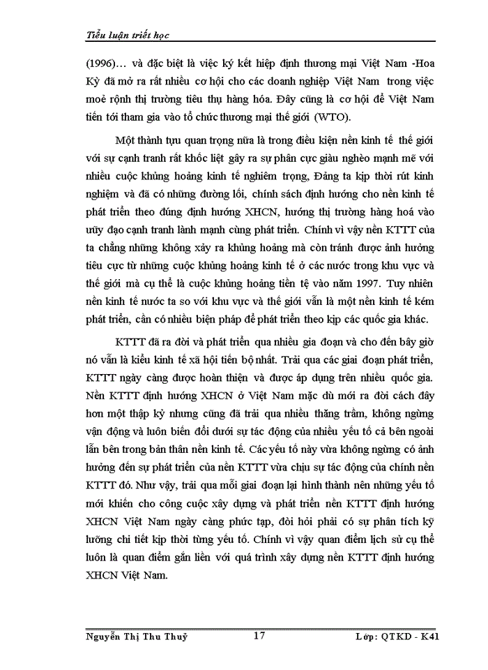 image for page Vận dụng quan điểm lịch sử cụ thể phân tích quá trình xây dựng nền kinh tế thị trường định hướng xã hội chủ nghĩa ở Việt Nam