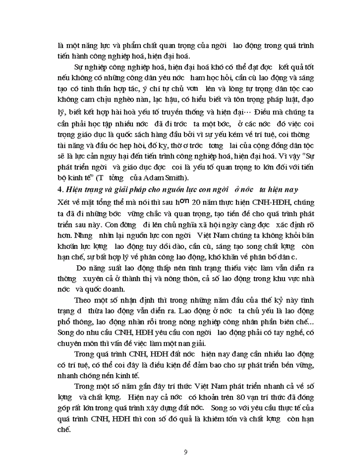 image for page Vận dụng quan điểm triết học Mác về con người  để  tìm hiểu con người  Việt Nam trong thời kỳ đẩy mạnh công  nghiệp hóa -hiện đại hóa