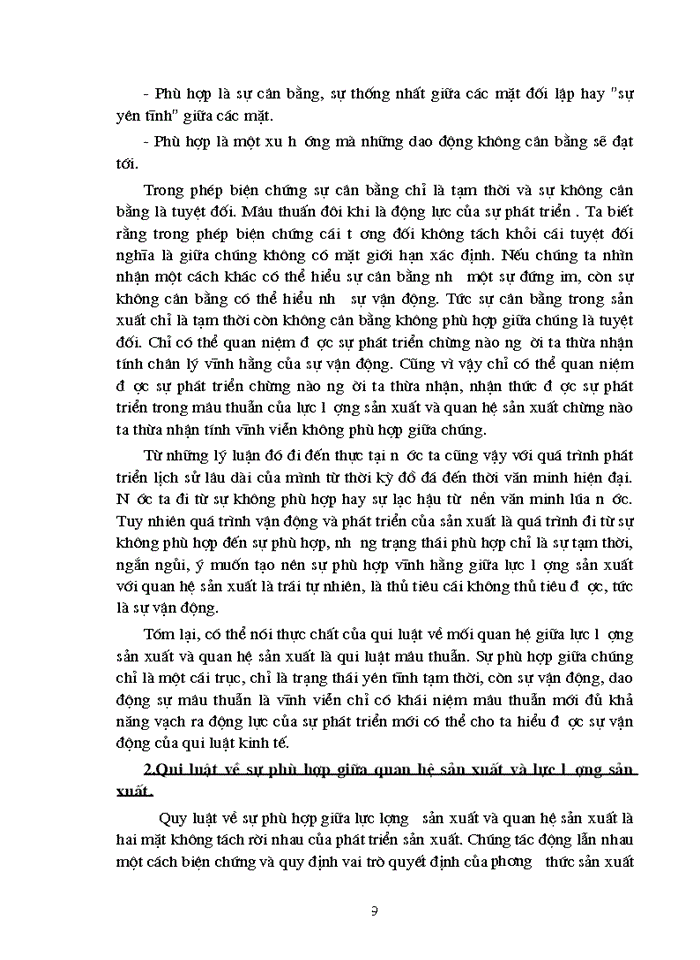 image for page Quan hệ biện chứng giữa lực lượng sản xuất và quan hệ sản xuất. Sự vận dụng của Đảng ta trong đường lối đổi mới ở Việt Nam