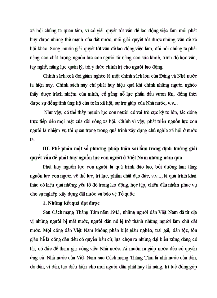 image for page Phát huy nguồn lực con người trong quá trình xây dựng chủ nghĩa xã hội ở nước ta