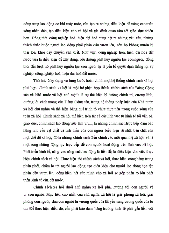 image for page Phát huy nguồn lực con người trong quá trình xây dựng chủ nghĩa xã hội ở nước ta