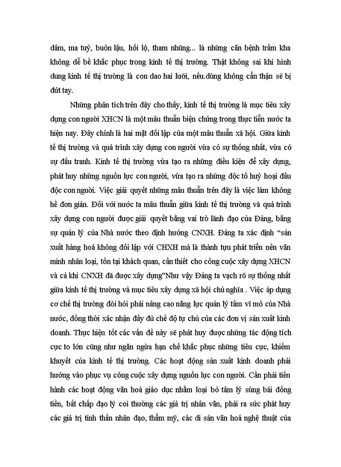 image for page Mâu thuẫn biện chứng và biểu hiện của nó trong quá trình xây dựng nền kinh tế thị trường ở Việt Nam