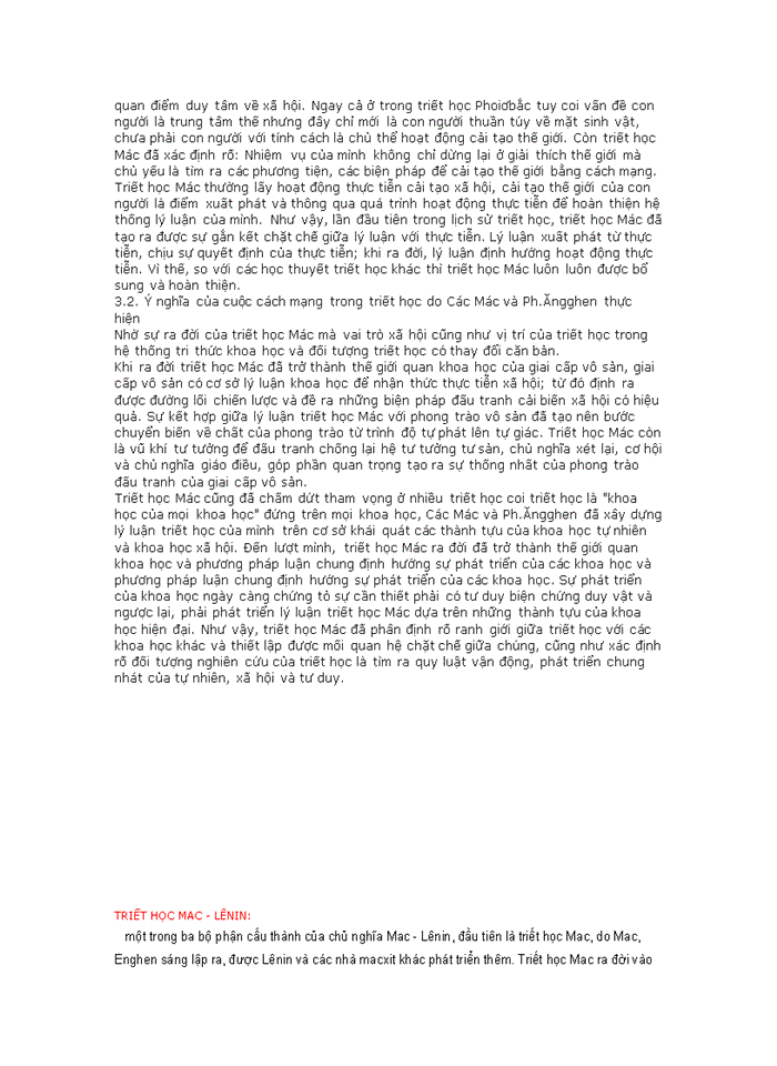 image for page Sự ra đời cúa triết học Mac