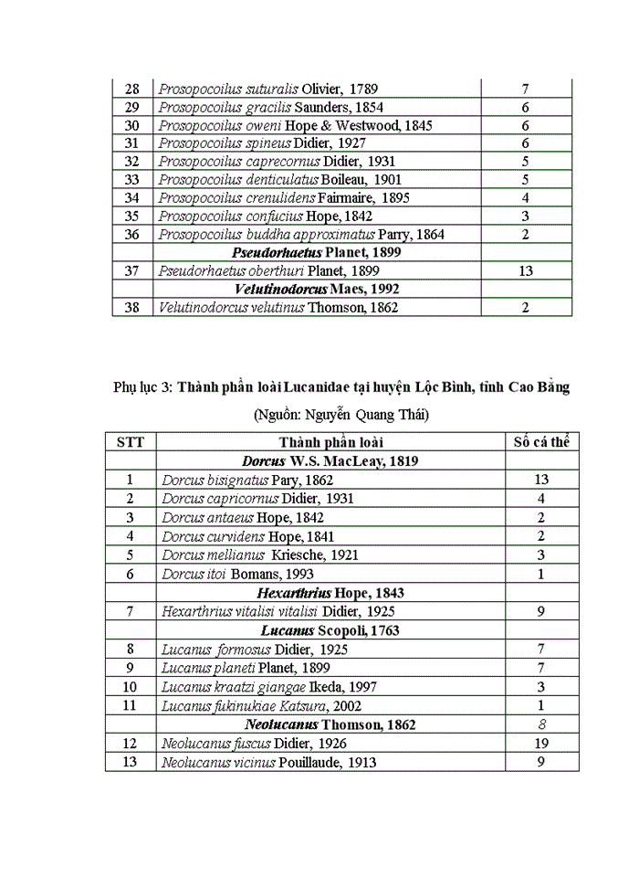 image for page Dẫn liệu về đa dạng sinh học của LUCANIDAE (INSECTA: COLEOPTERA) tại huyện VĂN CHẤN, tỉnh YÊN BÁI