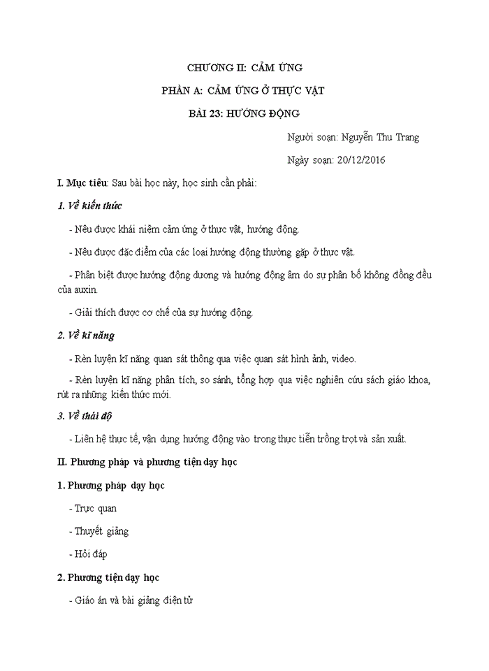 image for page Hướng động