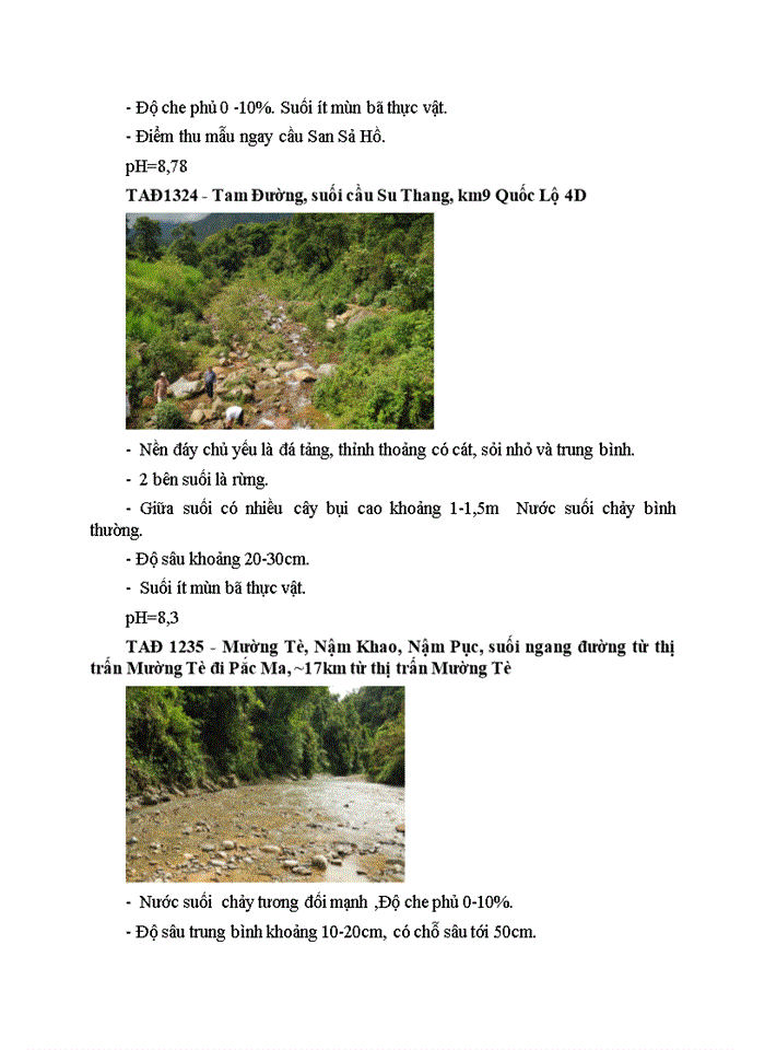 image for page Sử dụng động vật không xương sống cỡ lớn làm sinh vật chỉ thị đánh giá chất lượng nước ở một số thủy vực thuộc tỉnh lai châu