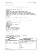 Bài tập chương i và chương ii