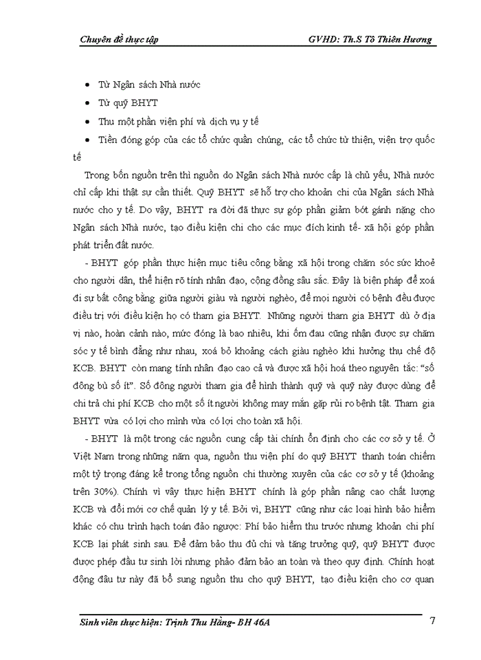 image for page Thực trạng bảo hiểm y tế tại BHXH tỉnh Hải Dương giai đoạn 2005 -2007