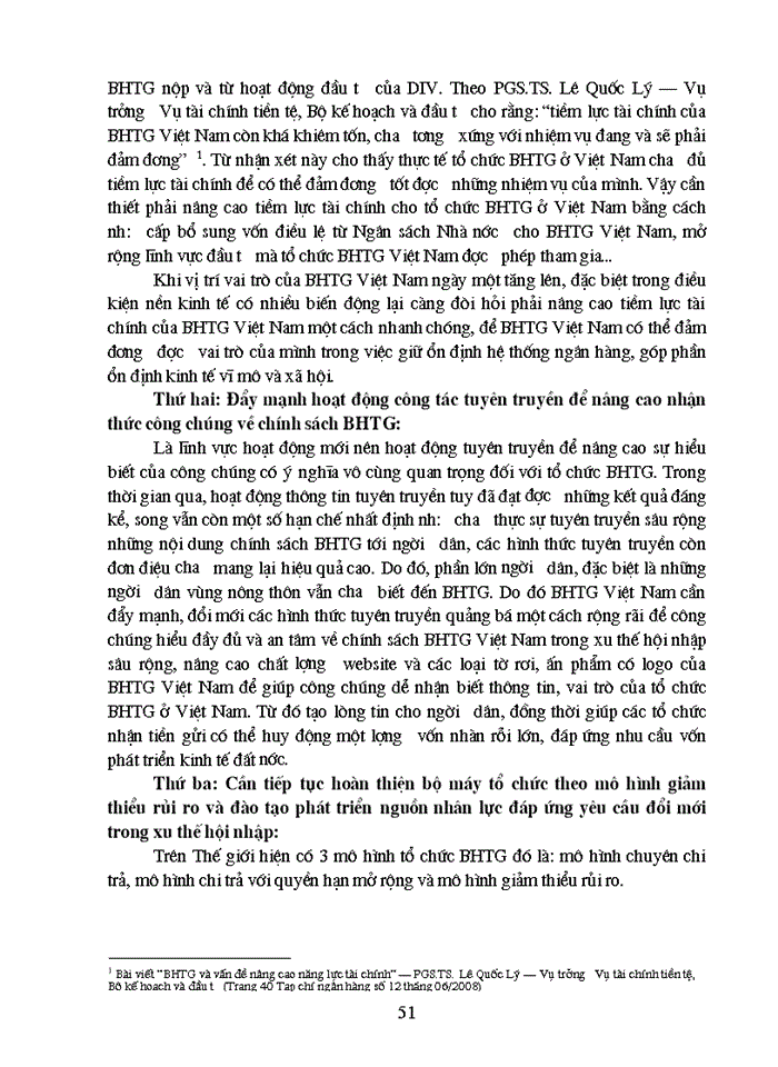 image for page Đánh giá môi trường kinh doanh ảnh hưởng đến hoạt động Bancassurance tại Bảo Việt Nhân thọ và  một số ý kiến đề xuất