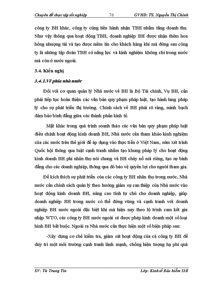 image for page Giải pháp và kiến nghị nhằm hoàn thiện công tác triển khai nghiệp vụ Bảo hiểm Con người phi nhân thọ tại Công ty Bảo hiểm PVI Hà Nội