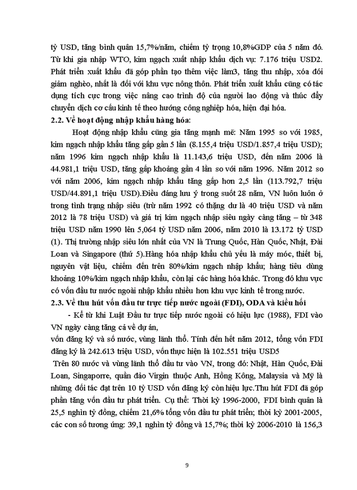 image for page Phân tích những khó khăn của nền kinh tế Việt Nam trong hội nhập kinh tế quốc tế và toàn cầu hóa giai đoạn 2011 – 2016 và định hướng đến năm 2020, đề xuất giải pháp vượt qua khó khăn