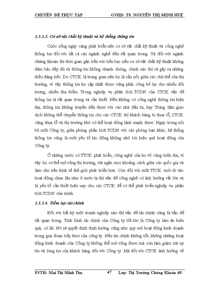 image for page Phân tích ngành chứng khoán của Việt Nam