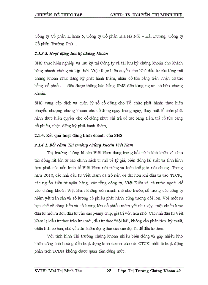 image for page Phân tích ngành chứng khoán của Việt Nam