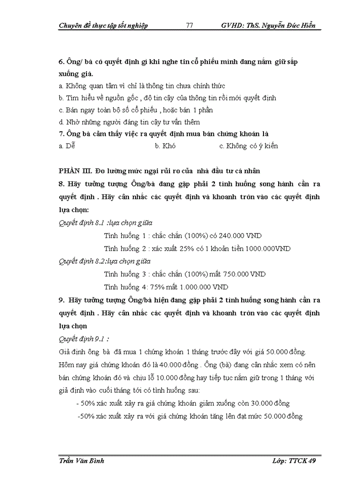 image for page Các nhân tố ảnh hưởng đến quyết định mua bán cổ phiếu của nhà đầu tư cá nhân trên thị trường chứng khoán Việt Nam