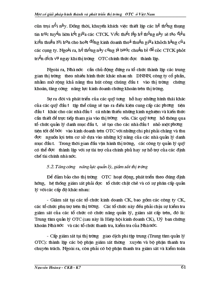 image for page Phát huy vai trò của Ngân hàng thương mại đối với sự phát triển của thị trường chứng khoán Việt Nam
