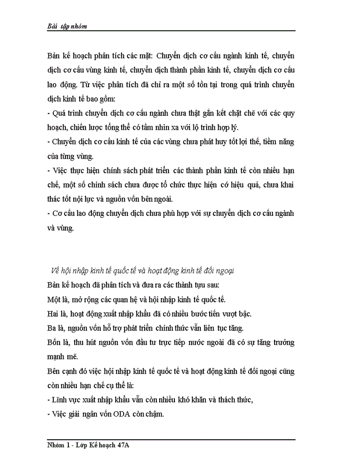 image for page Chính sách kinh tế đối ngoại