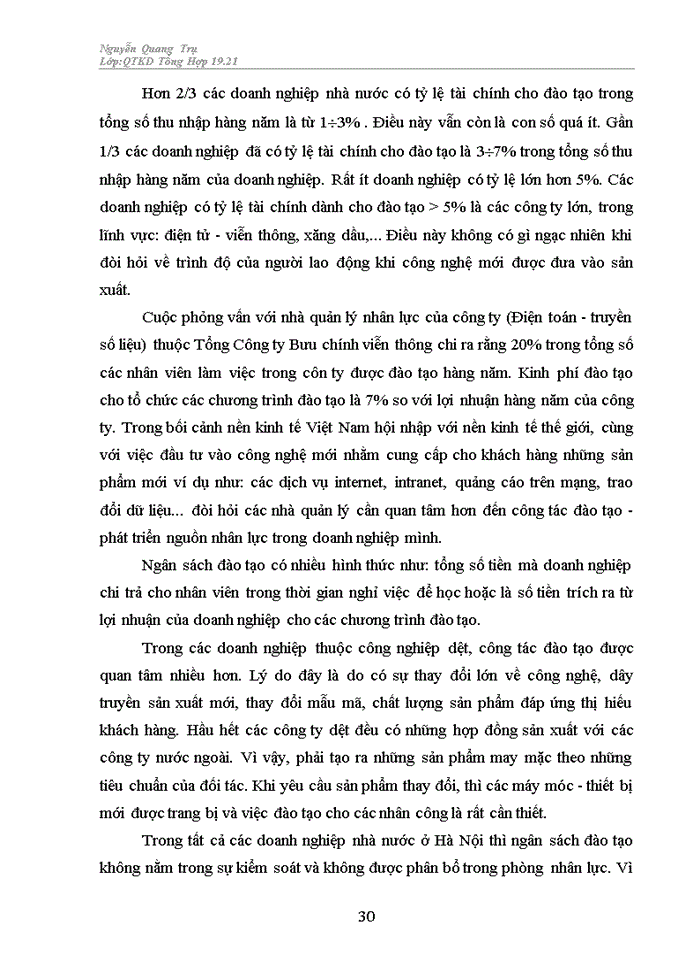 image for page Khảo sát, phân tích các yếu tố đầu vào, đầu ra của doanh nghiệp